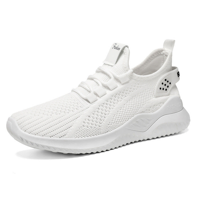 Damen Sportliche Hochleistungs-Sneaker mit atmungsaktivem Strick-Obermaterial und stoßdämpfender Sohle R&B