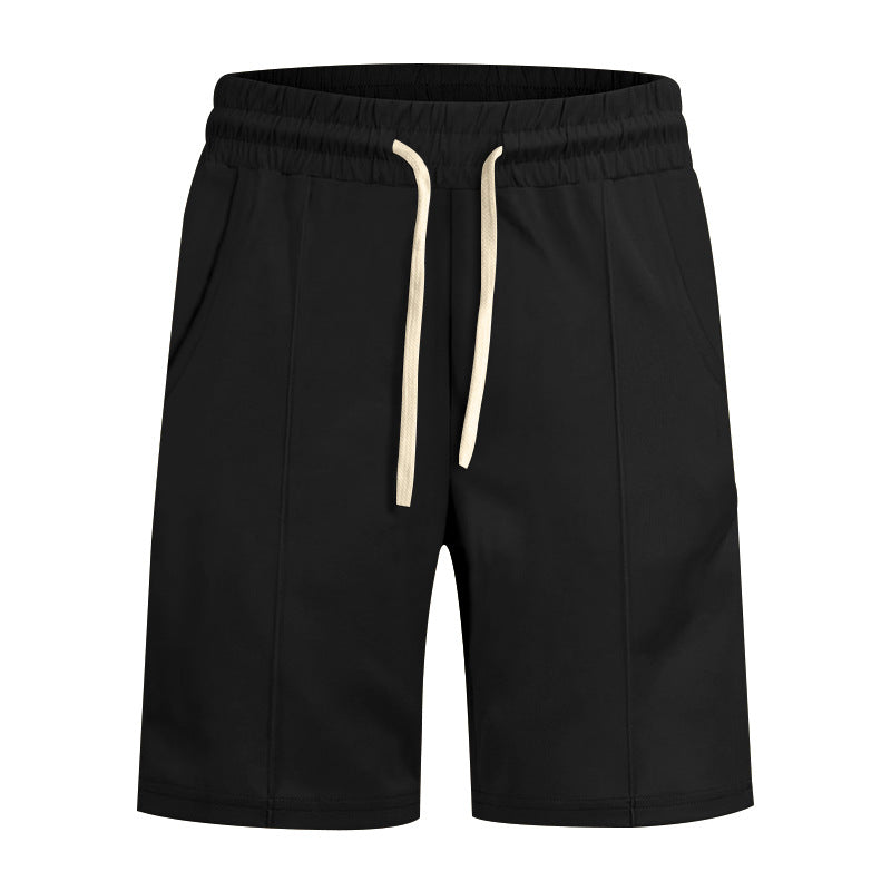 Herren sportliche Shorts mit funktionalen Eingrifftaschen und verstellbarem Bund R&B