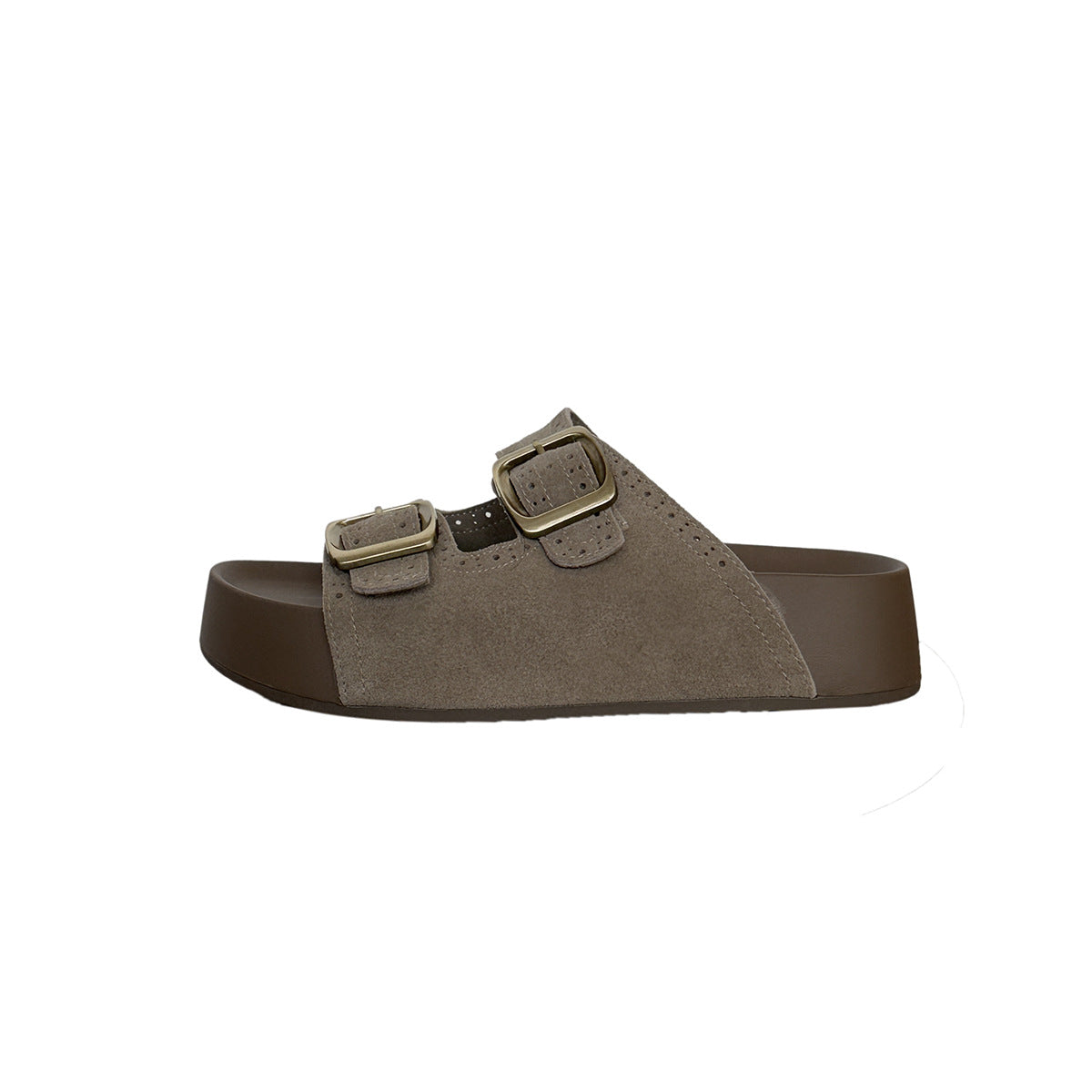 Damen Bequeme Clogs mit modischem Riemendesign und atmungsaktiver Innensohle R&B