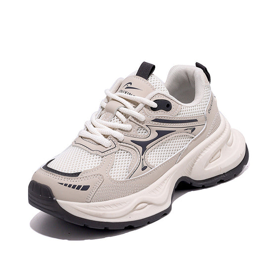 Damen Sportliche Sneakers mit atmungsaktiver Mesh-Oberfläche und stabiler Sohle R&B