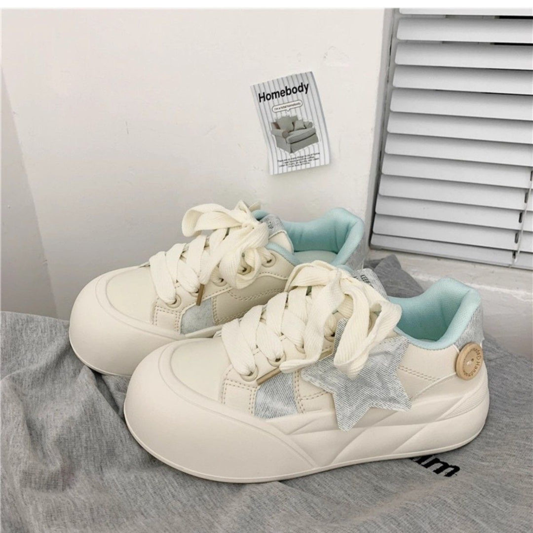 Damen Trendige Sportliche Sneaker R&B