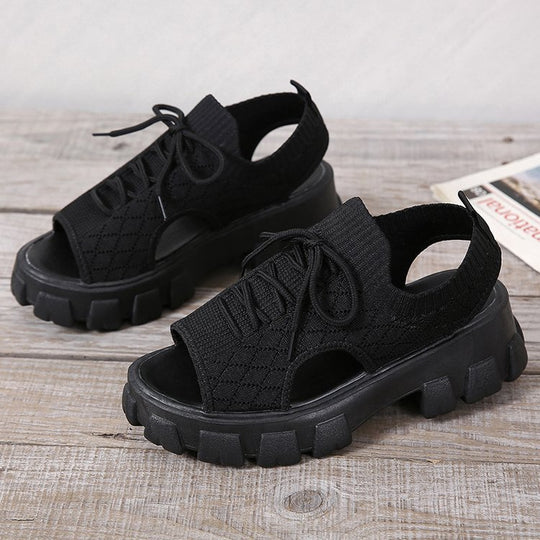 Damen Sportliche Sandalen mit atmungsaktivem Obermaterial und rutschfester Sohle R&B