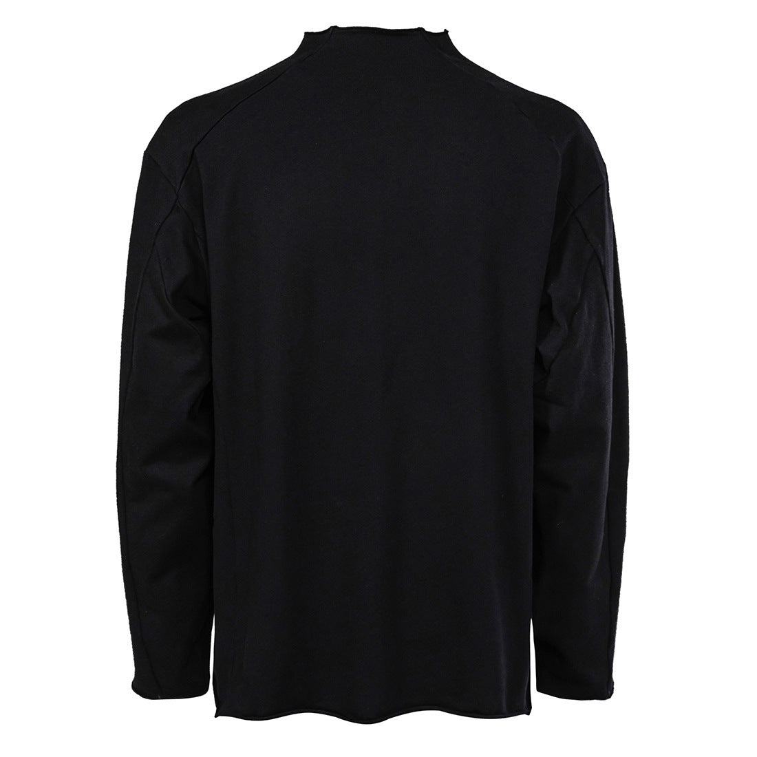 Herren lässiges Langarmshirt mit modernem Schnitt und atmungsaktiver Baumwollqualität