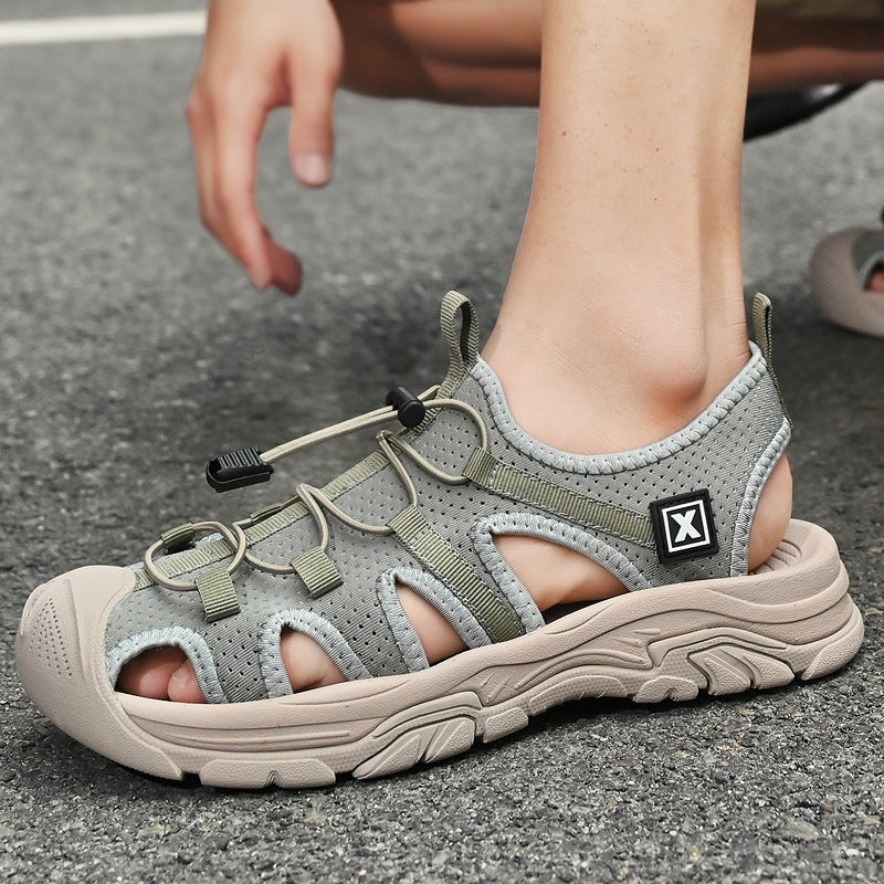 Damen Sportliche Outdoor-Sandalen mit rutschfester Sohle und atmungsaktivem Obermaterial R&B