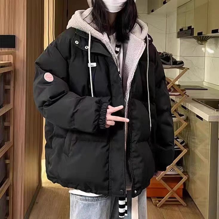 Damen gesteppte Winterjacke mit wärmendem Fleece-Innenfutter und praktischem Kapuzenkragen R&B