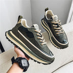 Damen modische Sneakers mit strukturierter Surface und stabiler Sohle