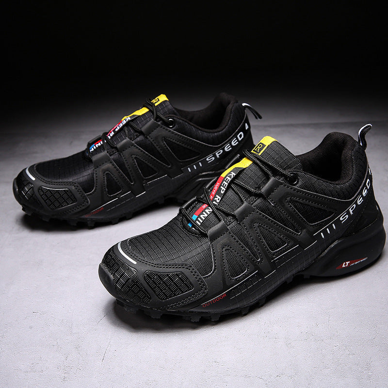 Damen Sportliche Trailrunning-Schuhe mit rutschfester Profilsohle und atmungsaktivem Obermaterial R&B