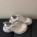 Damen modische Laufschuhe mit stoßdämpfender Sohle und atmungsaktivem Obermaterial R&B