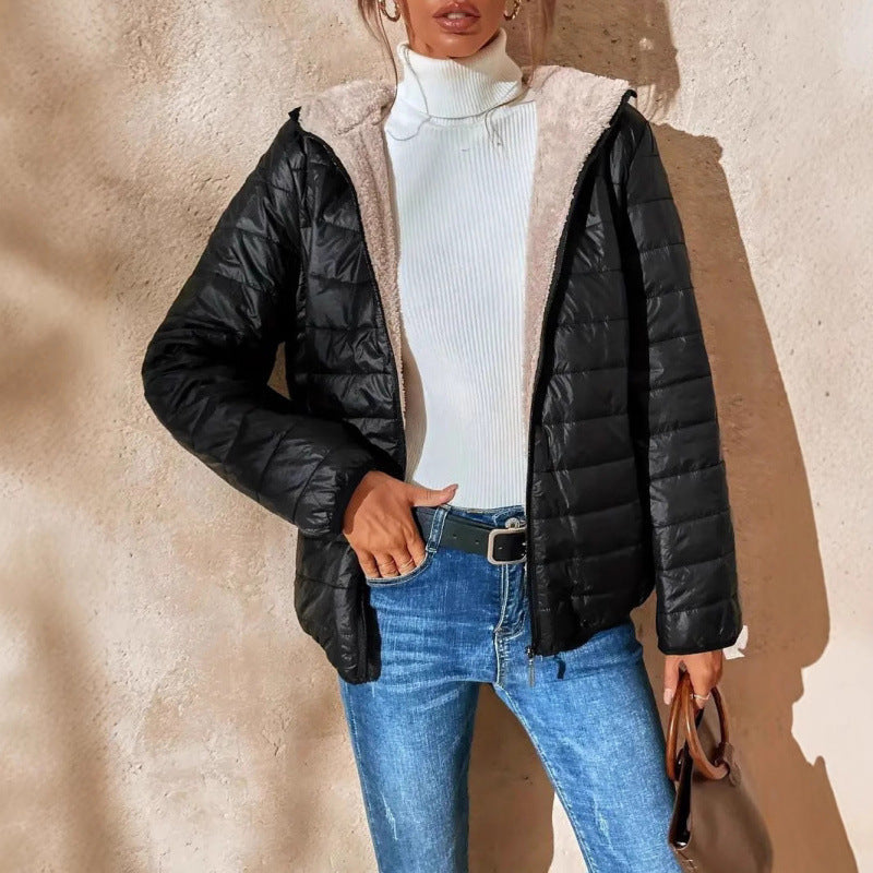 Damen gesteppte Winterjacke R&B