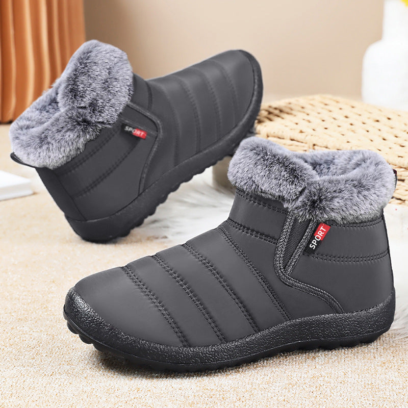Damen Isolierte Winterstiefel mit rutschfester Sohle und kuscheligem Innenfutter R&B