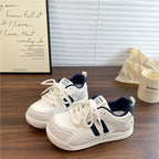 Damen Sportliche Sneaker mit atmungsaktiver Oberflächenstruktur und rutschfester Sohle R&B