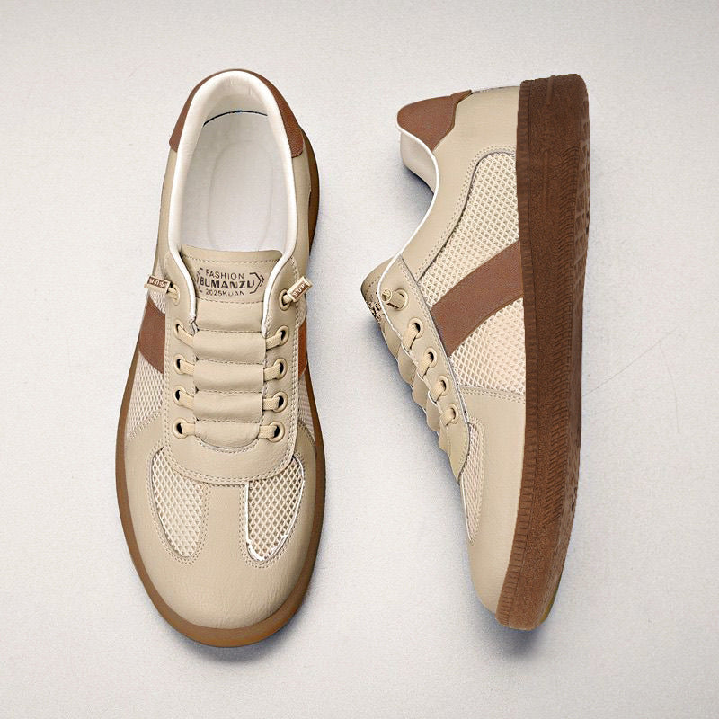 Damen Atmungsaktive Lifestyle Sneakers mit elastischen Schnürsystemen und strapazierfähiger Sohle R&B