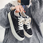 Damen Modische Freizeit Sneakers mit robustem Obermaterial und dämpfender Sohle R&B