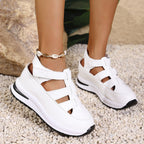 Damen Sportliche Keilsandalen mit atmungsaktiver Konstruktion und rutschfester Sohle R&B
