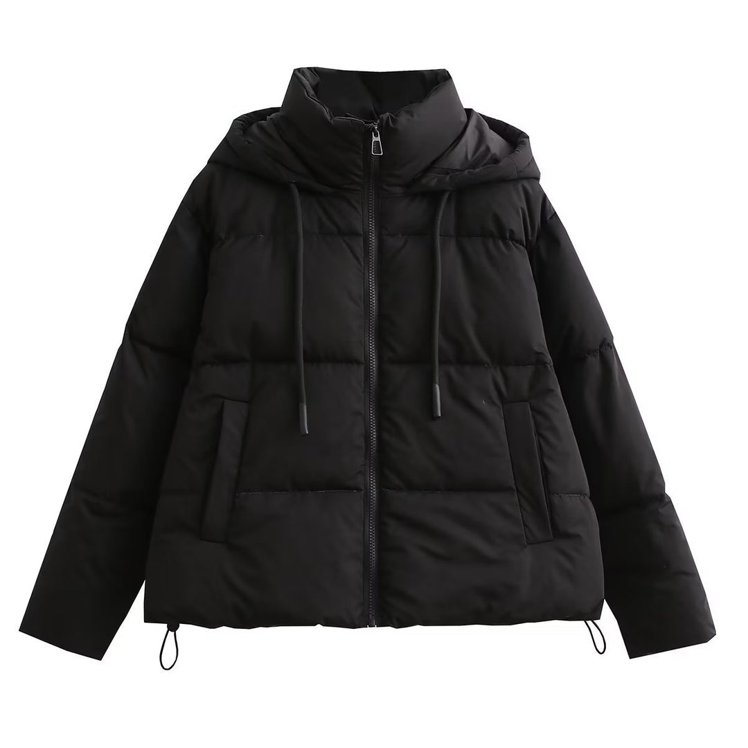 Damen Übergangsjacke mit praktischen Taschen und hohem Kragen R&B