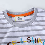 Jungen T-Shirt mit niedlichem Dinosauriermotiv R&B