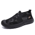 Damen Sportliche Slip-On Schuhe mit atmungsaktiver Netzstruktur und verstärktem Zehenbereich R&B