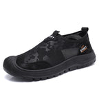 Damen Sportliche Slip-On Schuhe mit atmungsaktiver Netzstruktur und verstärktem Zehenbereich R&B