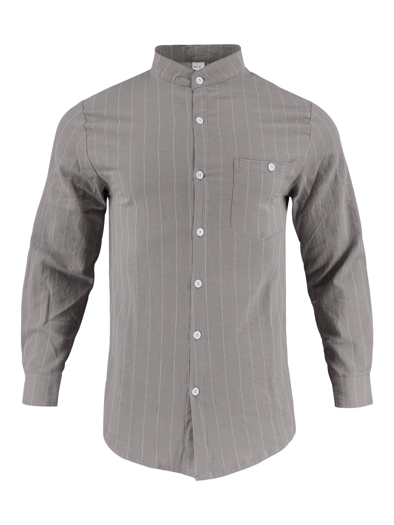 Herren Hemd mit modernem Streifenmuster R&B