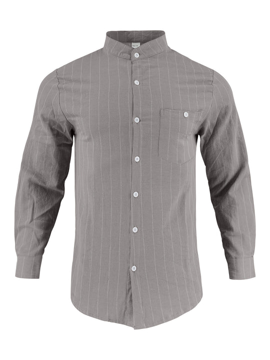 Herren Hemd mit modernem Streifenmuster R&B