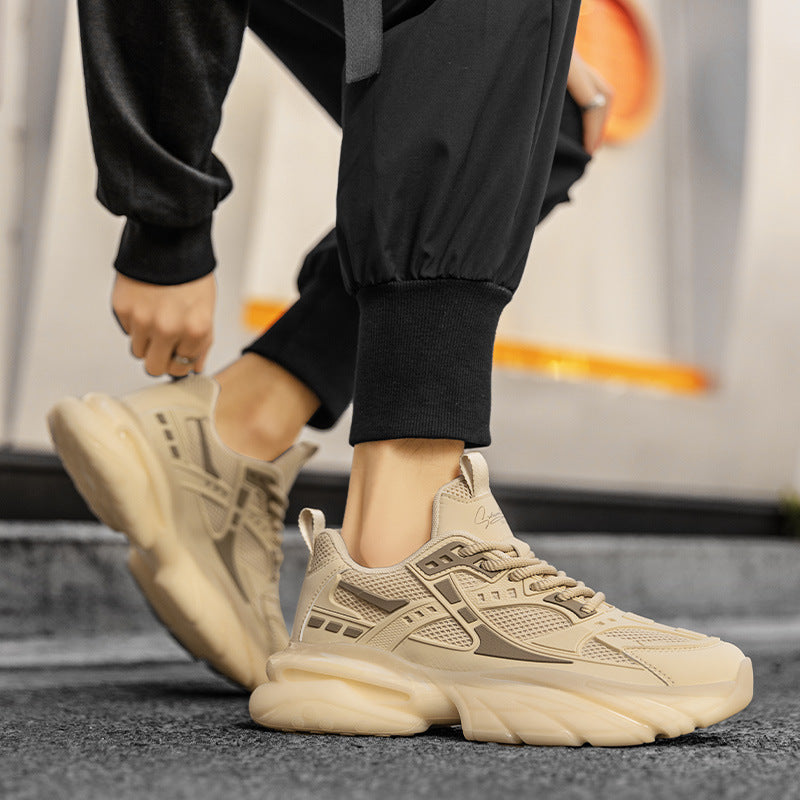Damen Sportliche Luftpolster-Sneaker mit atmungsaktivem Obermaterial und bequemer Dämpfung R&B