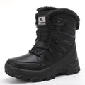 Damen Winterstiefel mit isolierender Polsterung und rutschfester Sohle R&B