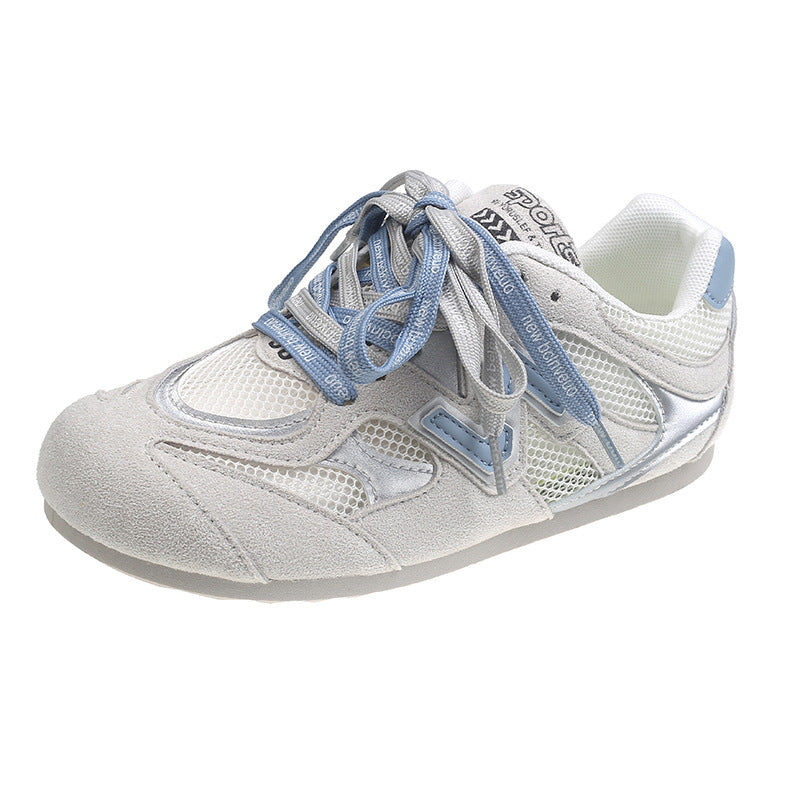 Damen Sportliche Sneakers mit atmungsaktivem Mesh-Obermaterial und rutschfester Sohle R&B