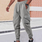 Herren Freizeit Cargo-Hose mit bequemem Schnitt und praktischen Taschen R&B