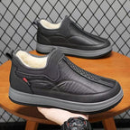 Damen Bequeme Lammfell gefütterte Slipper Schuhe R&B