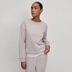 Damen Bequemer Oversized Sweatpullover mit lässigem Schnitt R&B