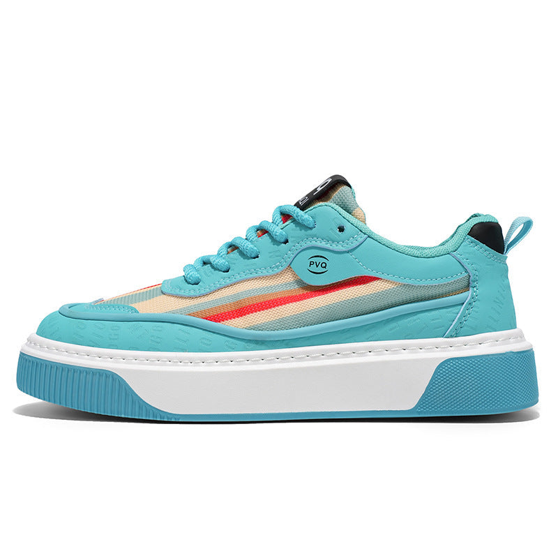 Damen Sneakers mit hohem Plateau und atmungsaktivem Mesh R&B