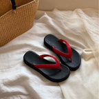 Damen modische Zehentrenner-Sandalen mit komfortablem Fußbett und rutschfester Sohle