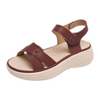 Damen Komfortable Sandalen mit verstellbaren Riemen und gepolstertem Fußbett