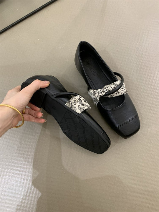 Damen elegante Slipper mit modischer Schnalle und komfortabler Sohle R&B