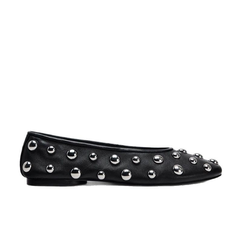 Damen Ballerinas mit modischen Metallakzenten R&B