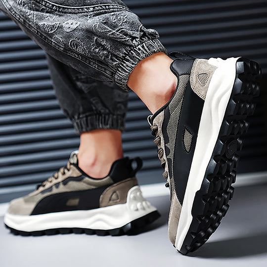 Damen Sportliche Sneakers mit atmungsaktiver Mesh-Oberfläche und dämpfender Sohle R&B