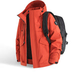 Herren technische Outdoor-Jacke mit innovativem Taschenkonzept und atmungsaktiven Materialien R&B