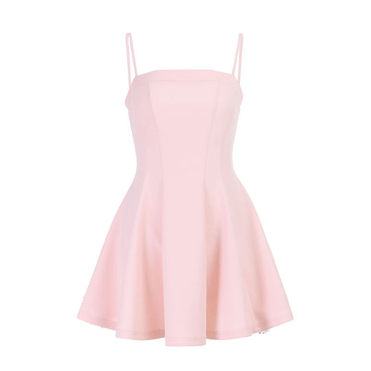Damen Tailliertes Abendkleid mit schwingendem Rock R&B