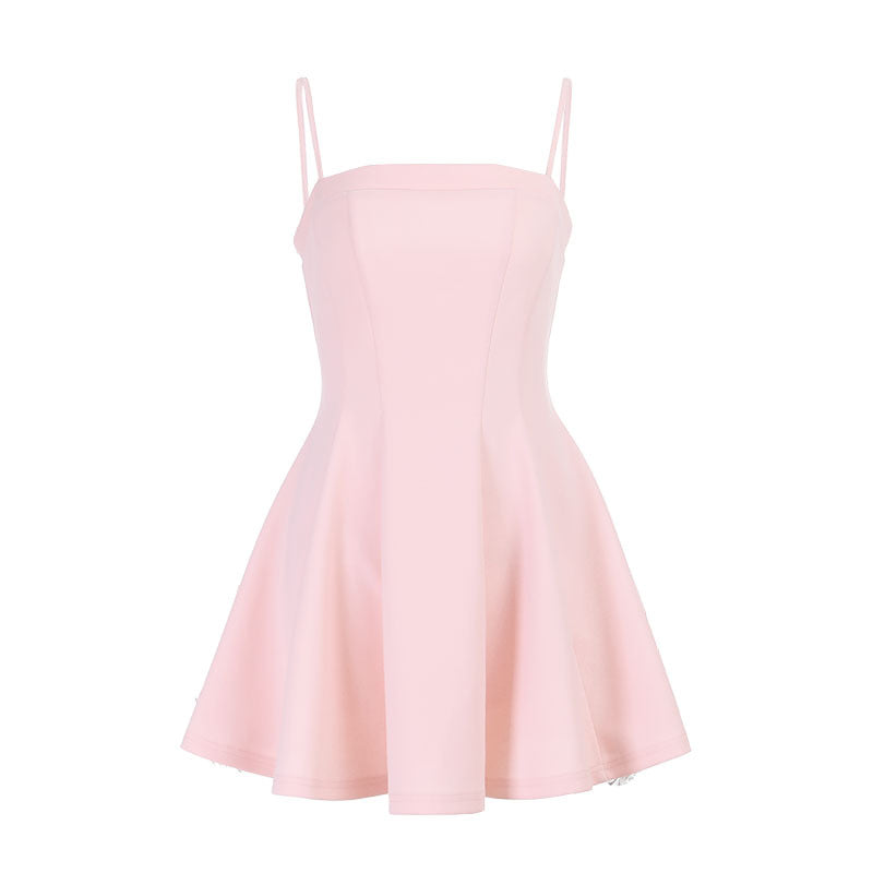 Damen Tailliertes Abendkleid mit schwingendem Rock R&B