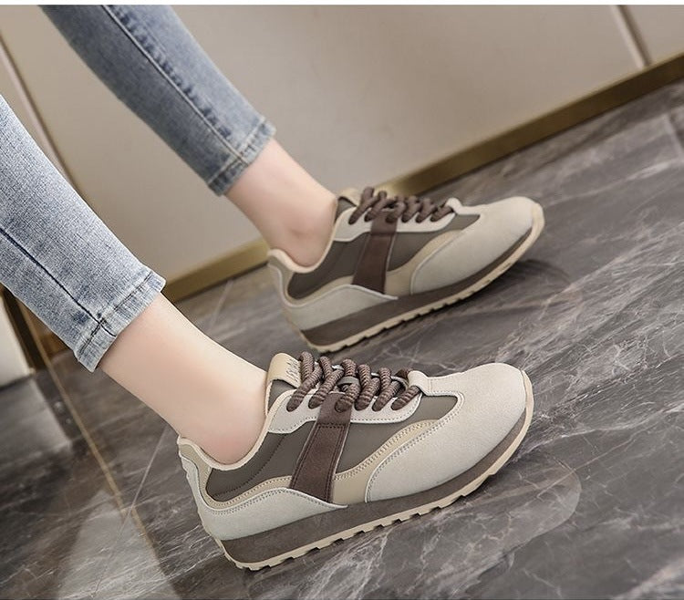 Damen Komfortable Lifestyle Sneakers mit atmungsaktiver Sohle R&B