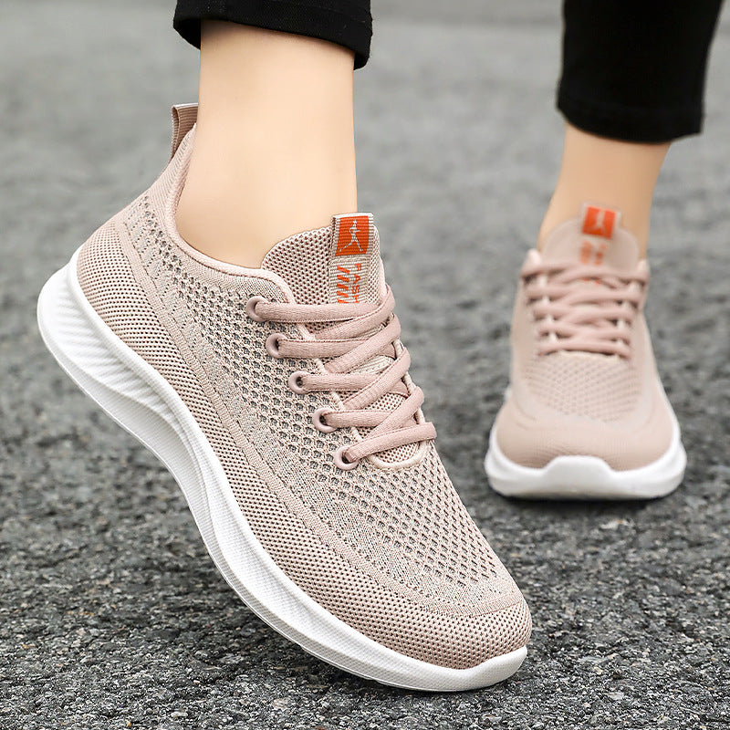 Damen Atmungsaktive und leichte Sneakers mit flexiblem Mesh-Obermaterial R&B