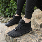 Damen Multifunktionale Outdoor-Boots mit warmem Innenfutter und rutschfester Sohle R&B