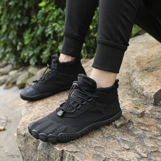 Damen Multifunktionale Outdoor-Boots mit warmem Innenfutter und rutschfester Sohle R&B