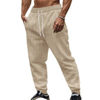 Herren Sportliche Jogginghose mit strukturiertem Design und elastischem Bund R&B