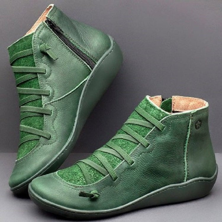 Damen Sportliche High-Top Sneakers aus hochwertigem mit Reißverschluss und flexiblem Design
