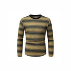 Herren Langarmshirt mit modernem Streifenmuster und komfortablem Schnitt