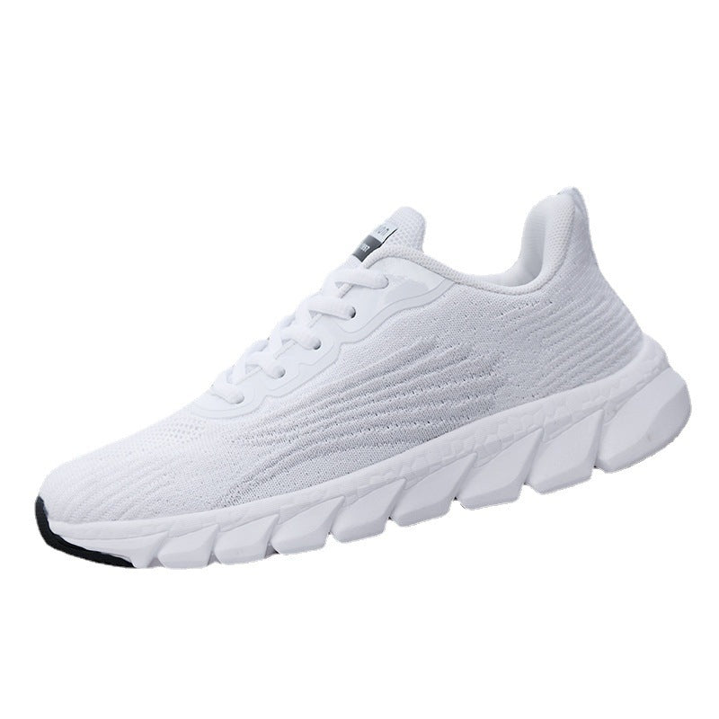 Damen nan atmungsaktive leichte Stricksneaker mit viskoelastischer Komfortsohle R&B