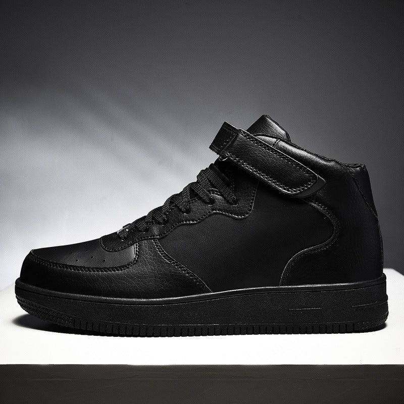 Damen Hochwertige High-Top Sneakers mit verstellbarem Klettverschluss R&B