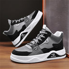 Damen Sportliche High-Top Sneakers mit stoßdämpfender Sohle und atmungsaktivem Obermaterial R&B