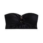 Damen Bandeau-Bikinioberteil mit raffiniertem Ringdetail R&B